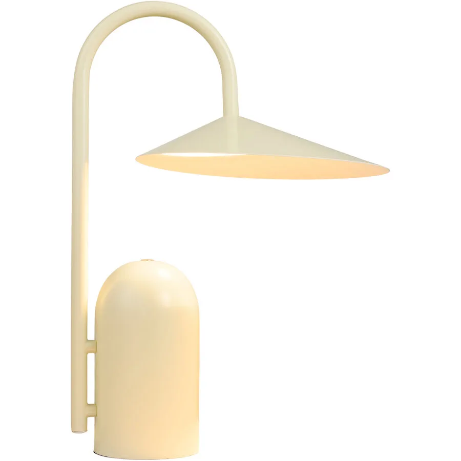 Tischlampe Otranto Metall weiss matt 8W LED - LED - LED Energiesparlampen