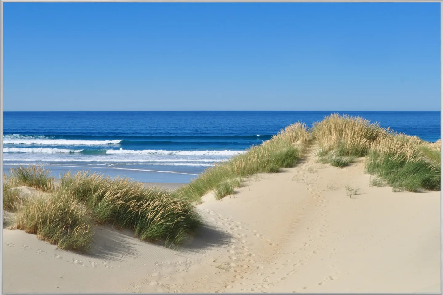 image LAND Bild mit Rahmen Dünen am Meer 1 | Schubiger Möbel
