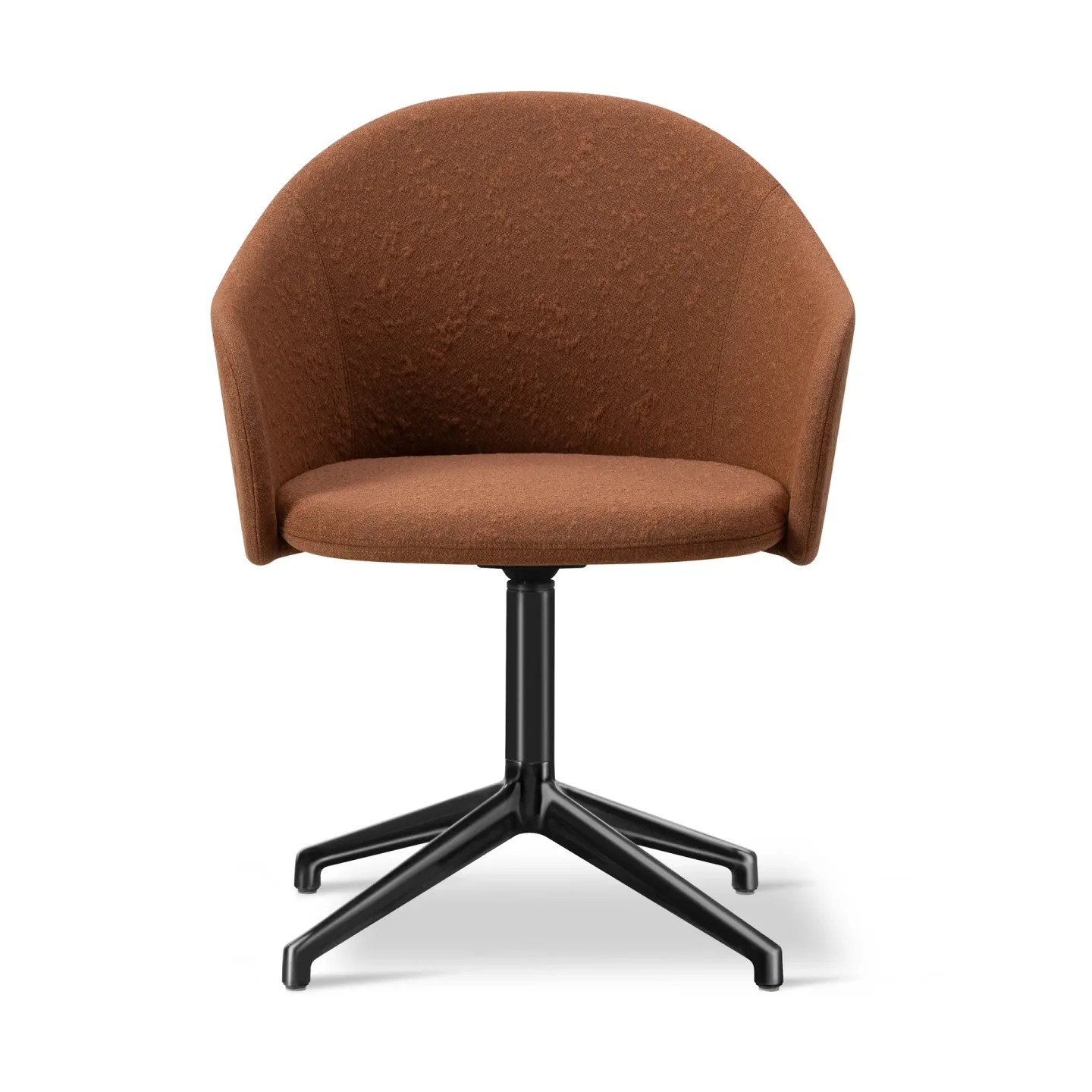 Fredericia Furniture Gomo Armchair kontorsstol swivel base 4-star Myr 362-black