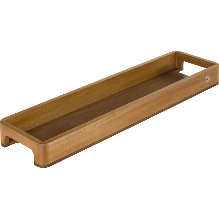 AdHoc Serviertablett Serve braun Akazie B 60 cm T 15.5 cm