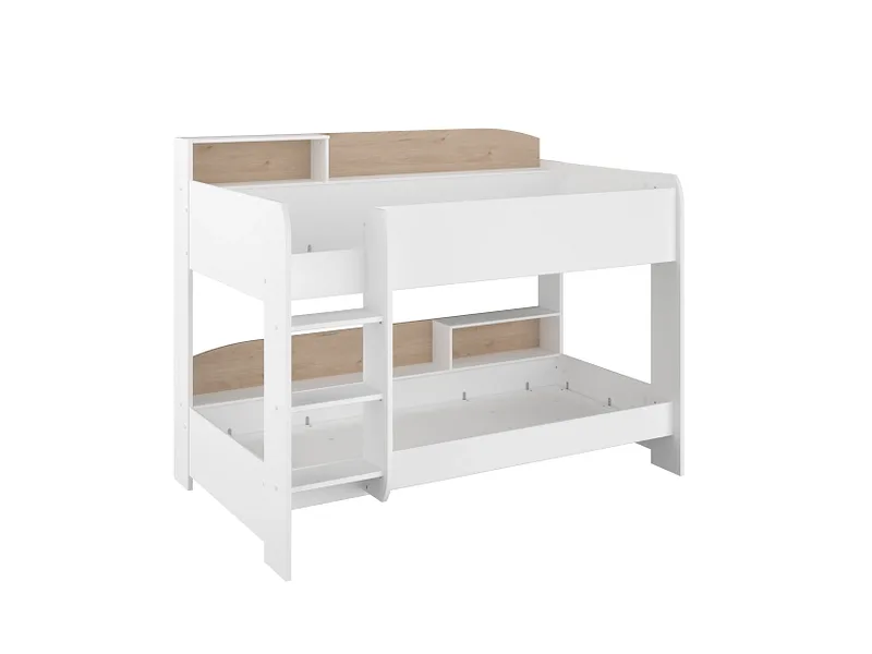 Hochbett SALTO 90x200cm weiss