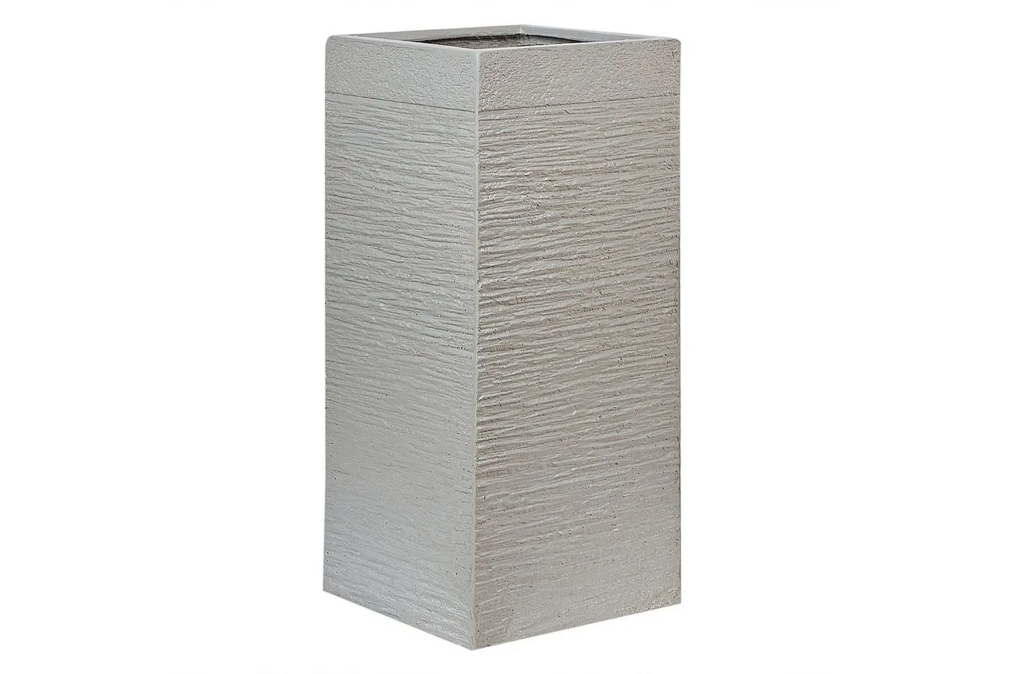 Trädgårdskruka Dion Grå, 33x33x70 cm - Grå, 33x33x70 cm