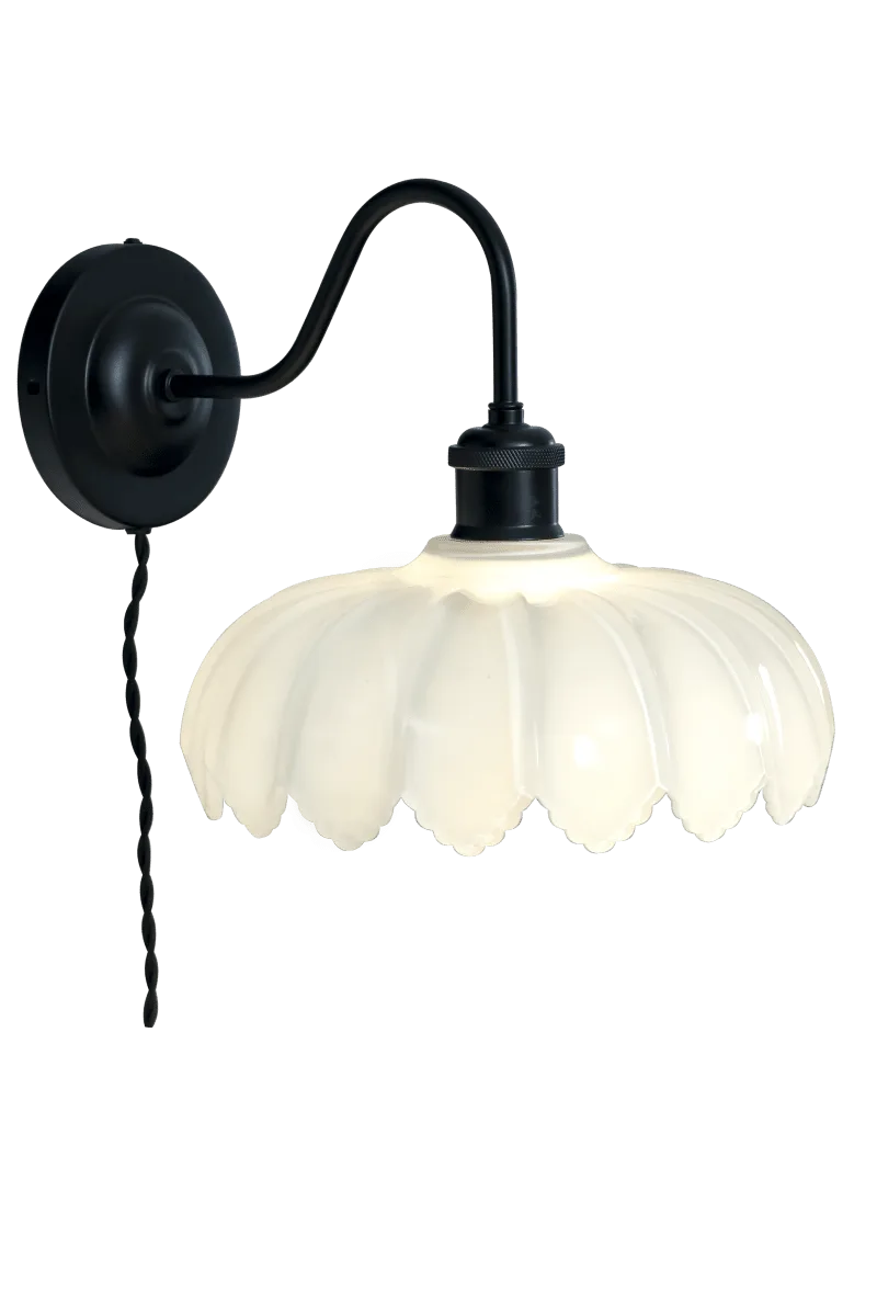 Aneta Lighting - Sofia 32cm - Vägglampa - Svart