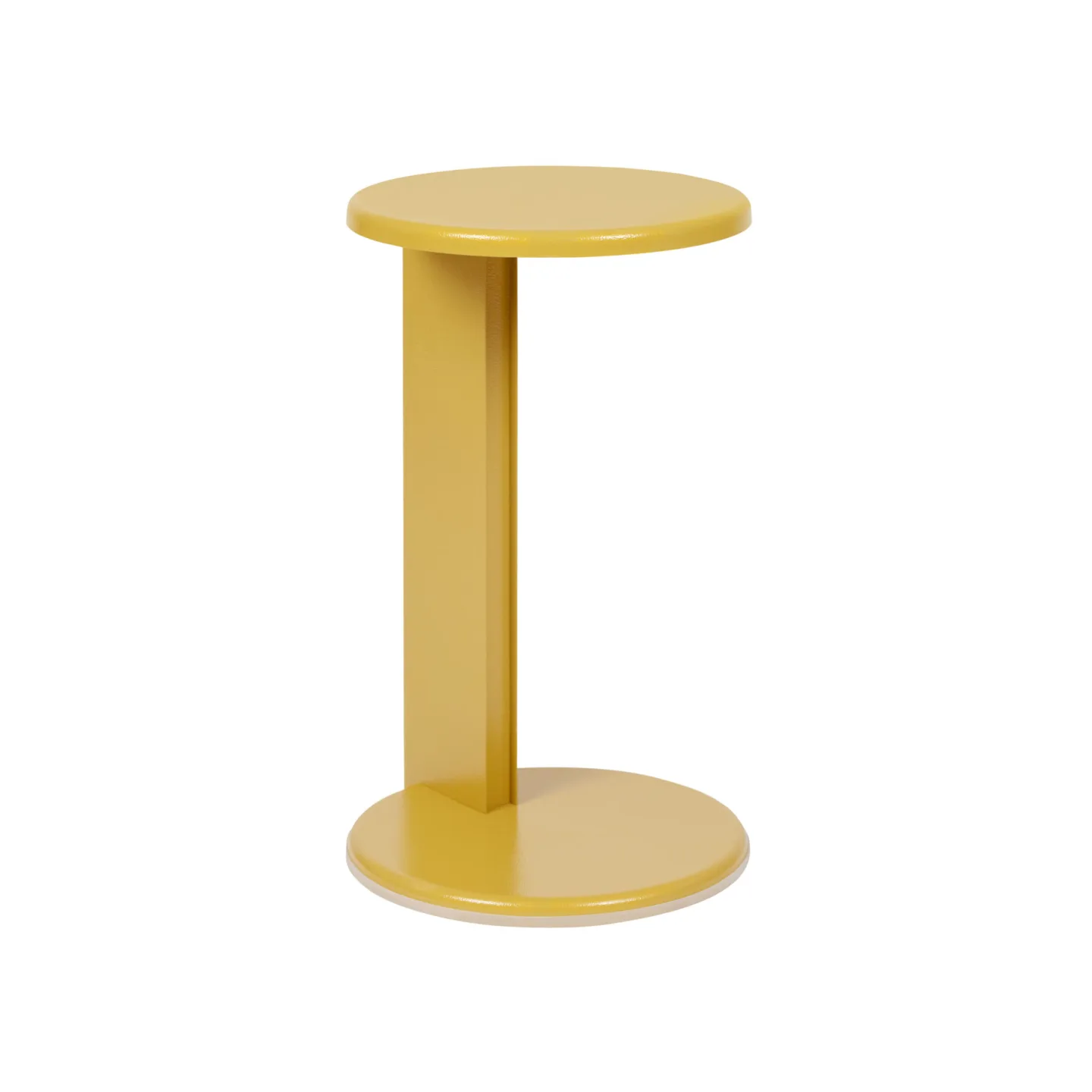 HEM - Lolly Side Table - Ochre Yellow - Sidobord - Pauline Deltour - Gul - Metall