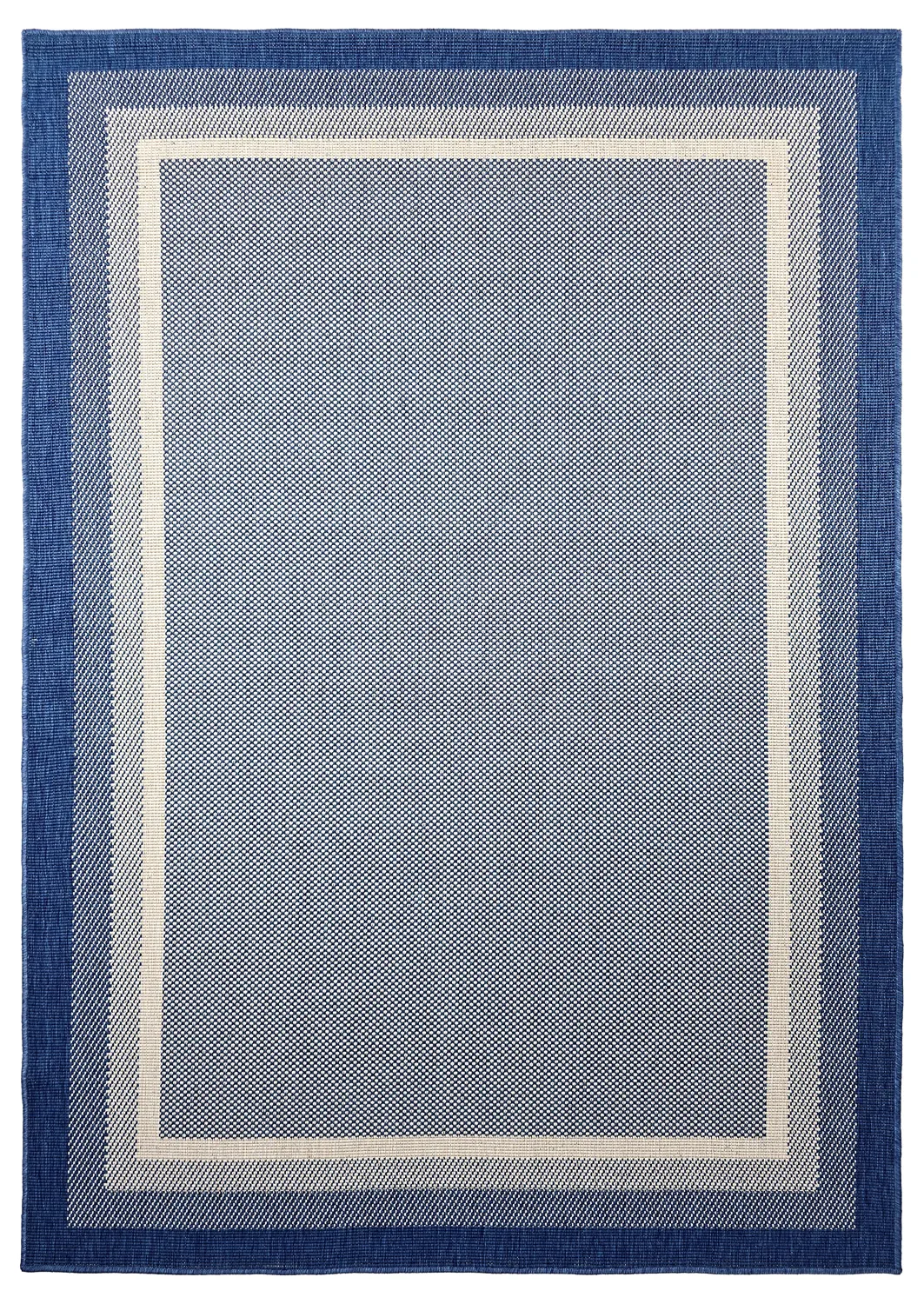 Innendørs/Utendørs tepper - Mason (blå) (Størrelse: 80 x 200 cm)