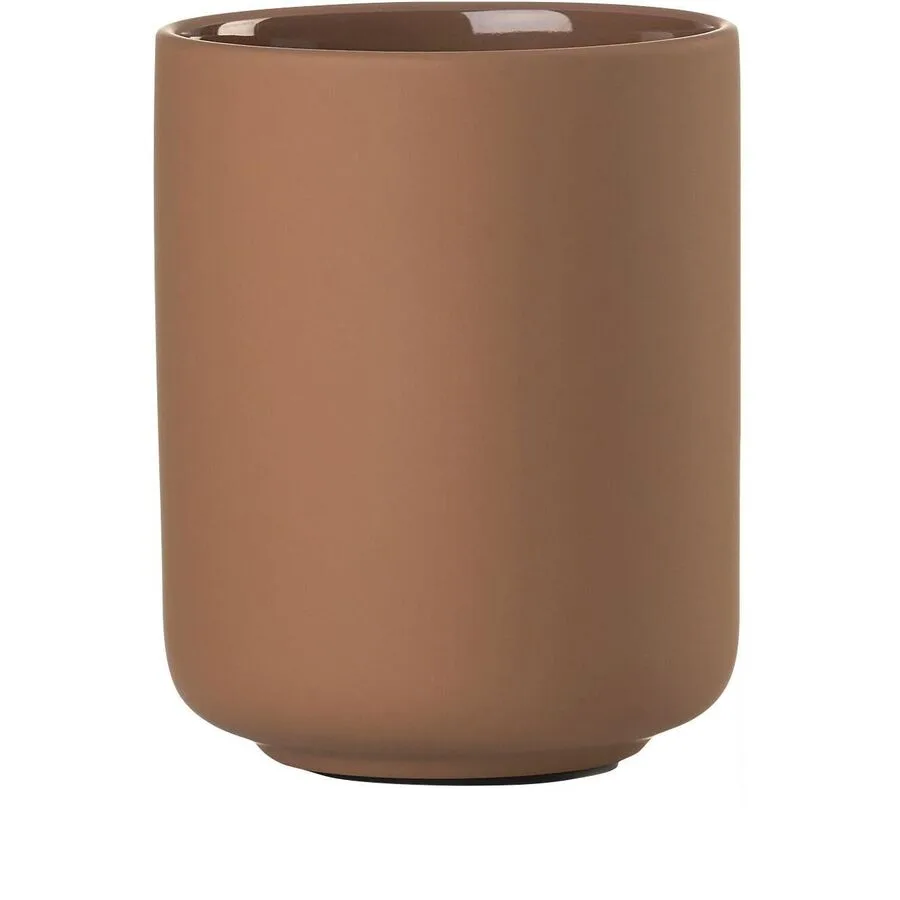 Zahnbecher Zone Denmark Braun Steingut 8.3 cm 10.3 cm