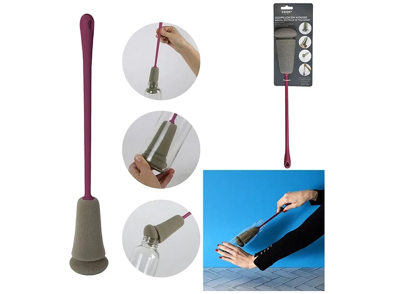 Reinigungsbürste COOK CONCEPT Plastik violett