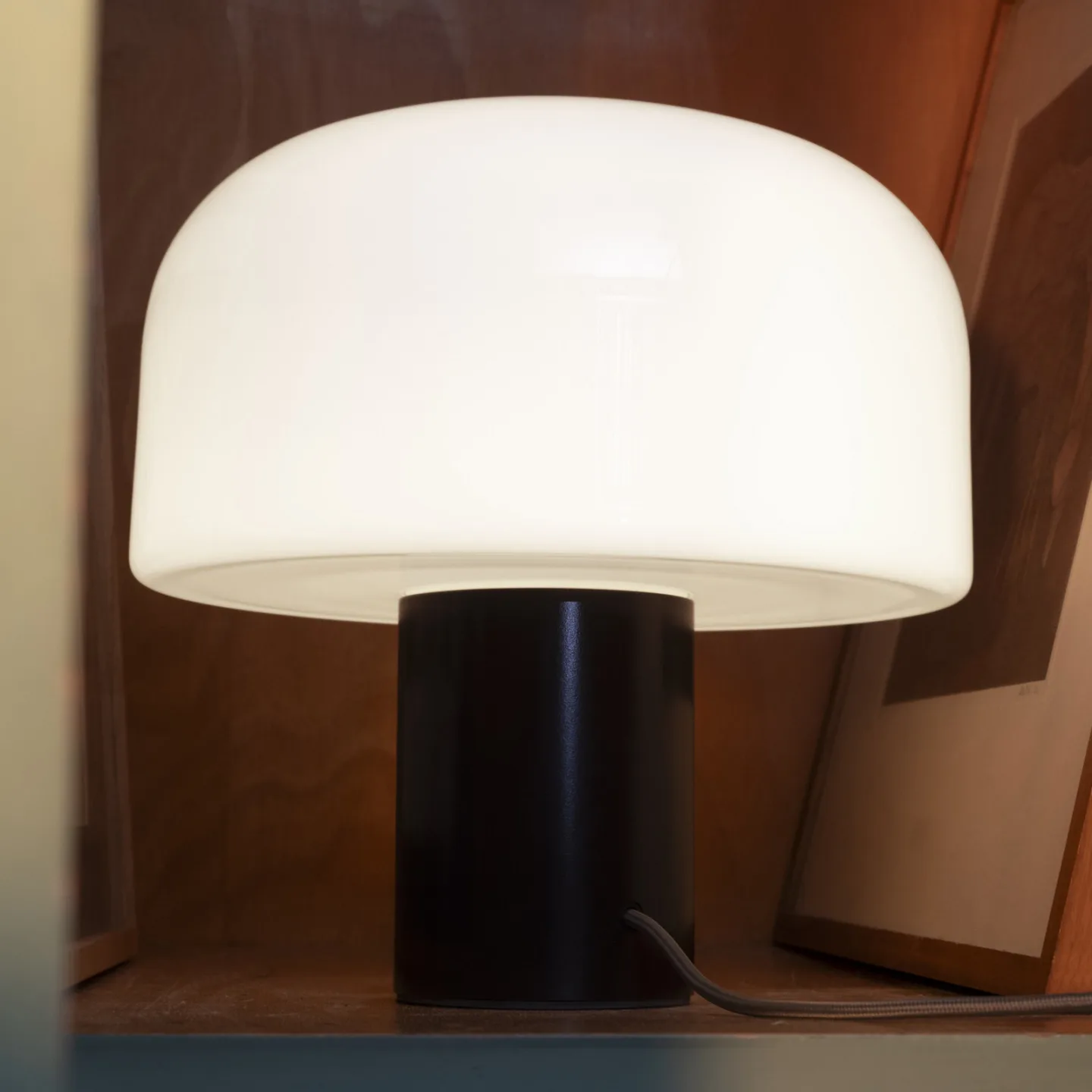Bellhop Glas T Tischleuchte Cioko - Flos Bellhop Glass T - Wohnzimmer - Mit Schirm