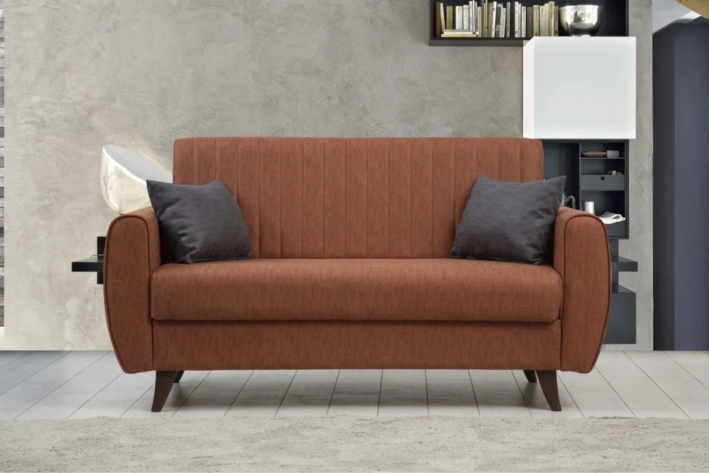 Dalima Bäddsoffa 2-sits - Röd