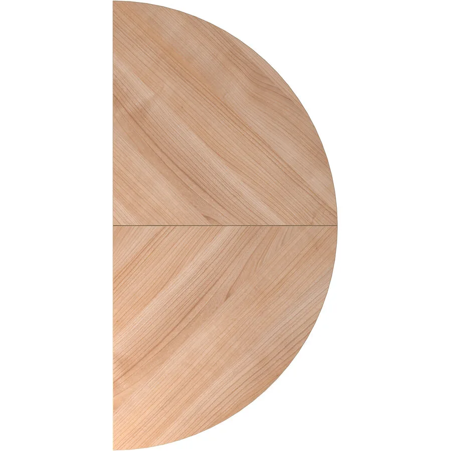 Anbautisch Office nussbaum Holzwerkstoff Höhenverstellbar B 160 T 80 cm