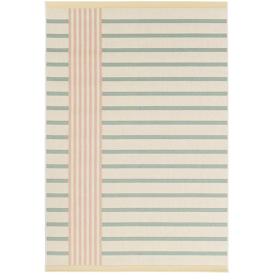 Teppich Star Beige Streifen Polypropylen 120 x 170 cm