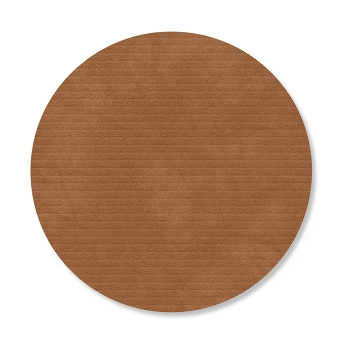 LIND DNA Corduroy Glasuntersetzer Nature, circle