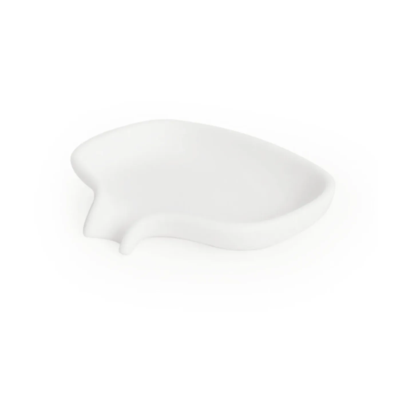 Bosign Soap Saver Flow Seifenschale mit Abtropffläche klein Weiß