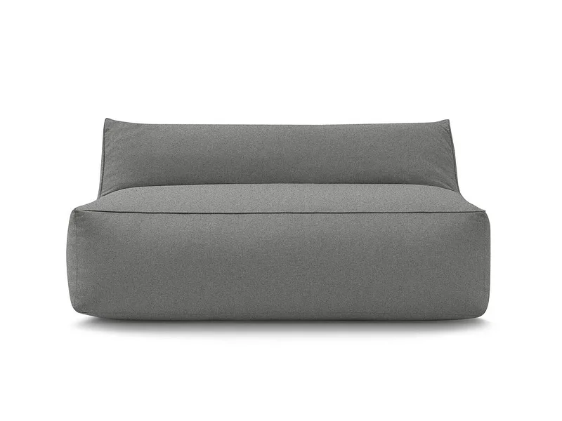 Sessel mit Schlaffunktion BOBOCHIC RIVIERA Stoff dunkelgrau