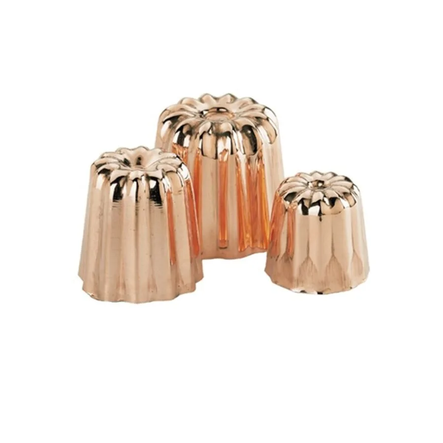 Backförmchen de Buyer Kupfer Kupfer 4.5 cm 4.5 cm