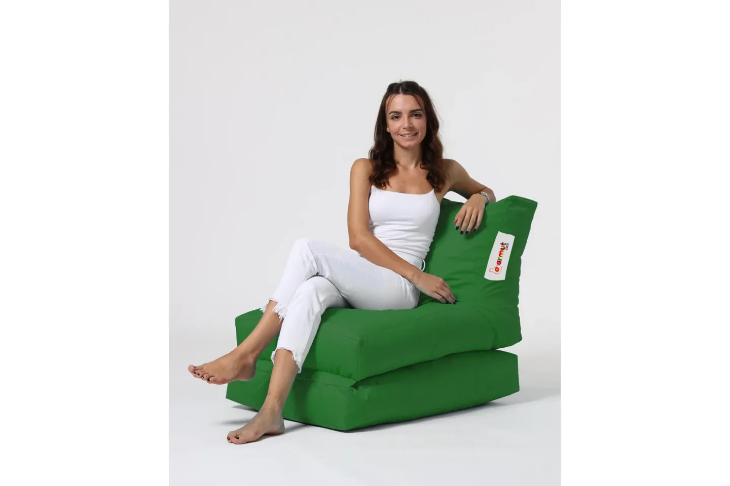Sittsäck Utomhus Petone 55 cm - Grön