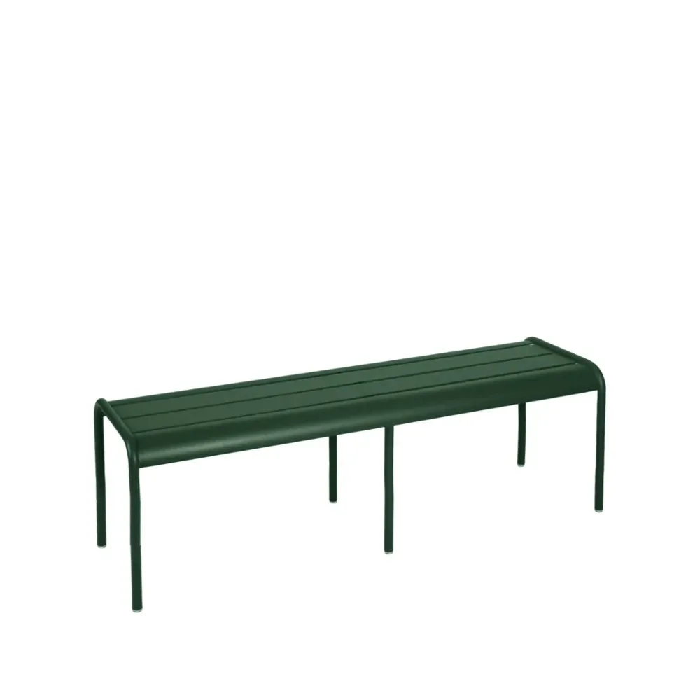 Fermob Luxembourg bänk Cedar green (grön)