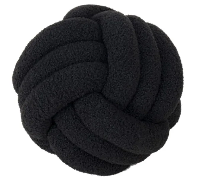 Puter - Knot (svart) (Størrelse: 28 cm)