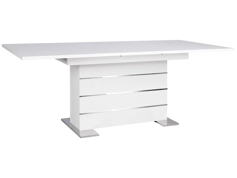 Tisch ausziehbar MANTOVA 160-200x90x76cm weiss