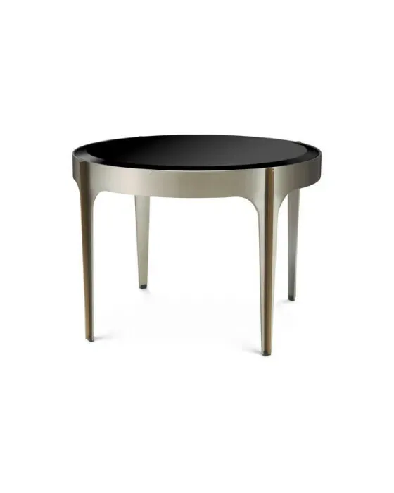 Artemisa Side Table Brushed Steel