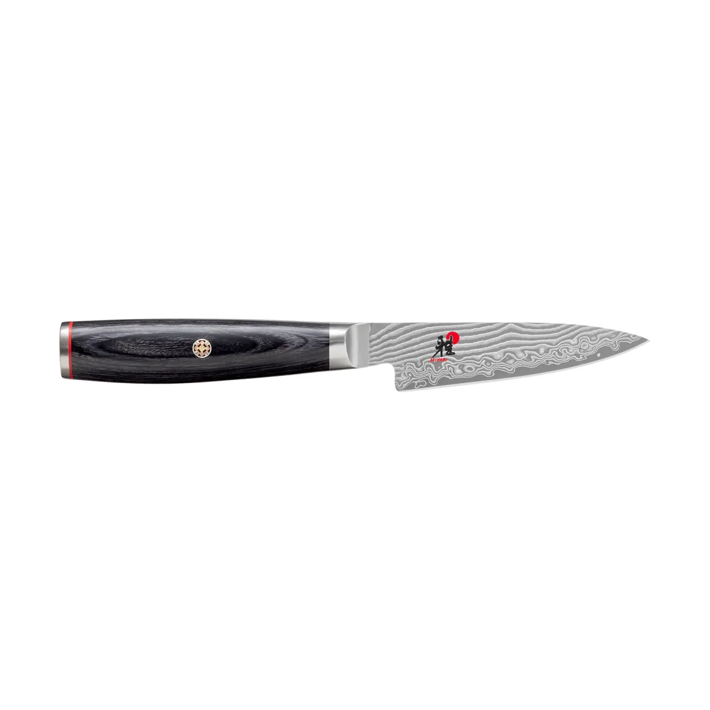 Miyabi Raw 5000FCD Shotoh Schälmesser 9 cm Damaskus-schwarz