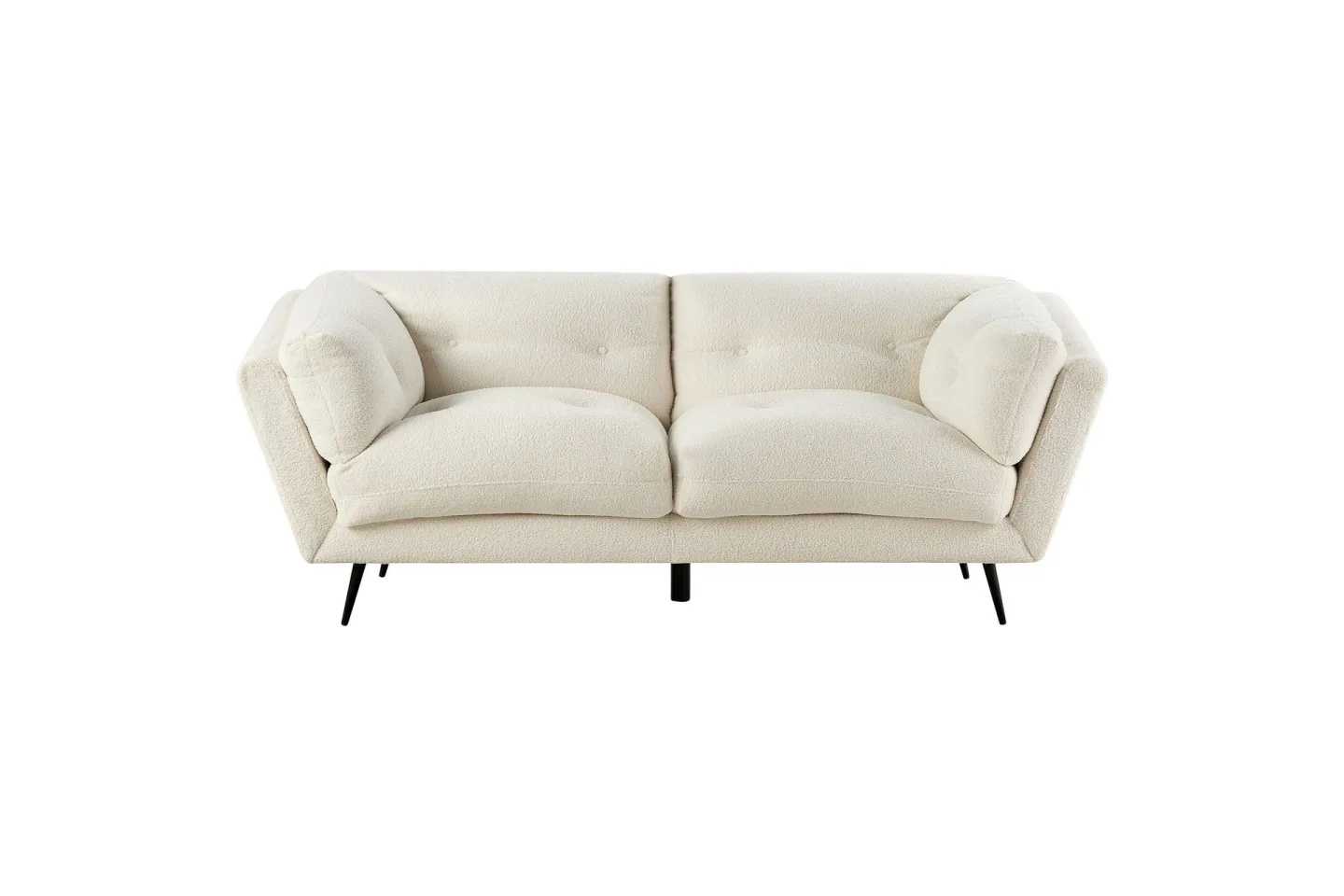 Lenvik Soffa 3-sits - Svart/Vit