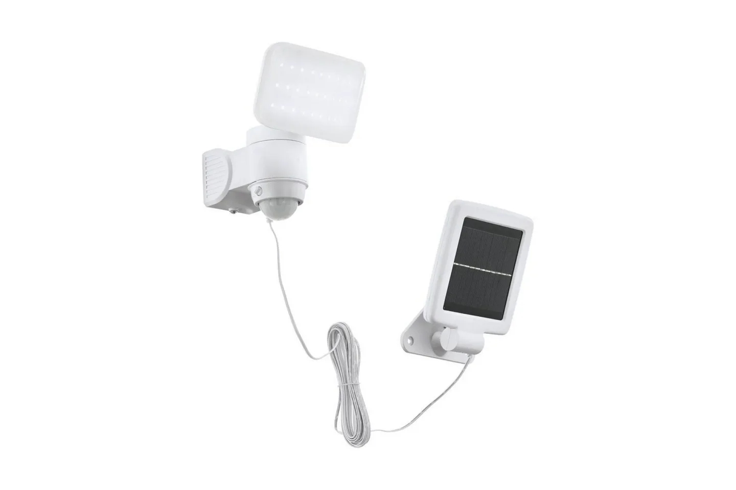 Väggstrålkastare Utebelysning Eglo Casabas med Sensor Vit - Vit