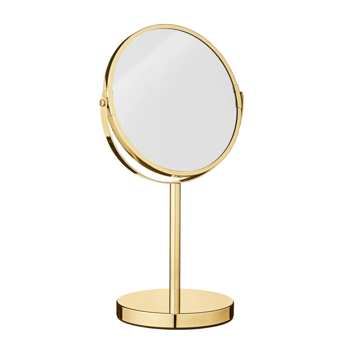 Bloomingville Bloomingville dubbelsidig spegel guld
