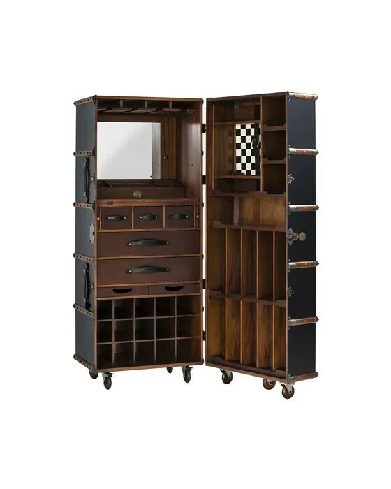 Stateroom Barschrank Schwarz