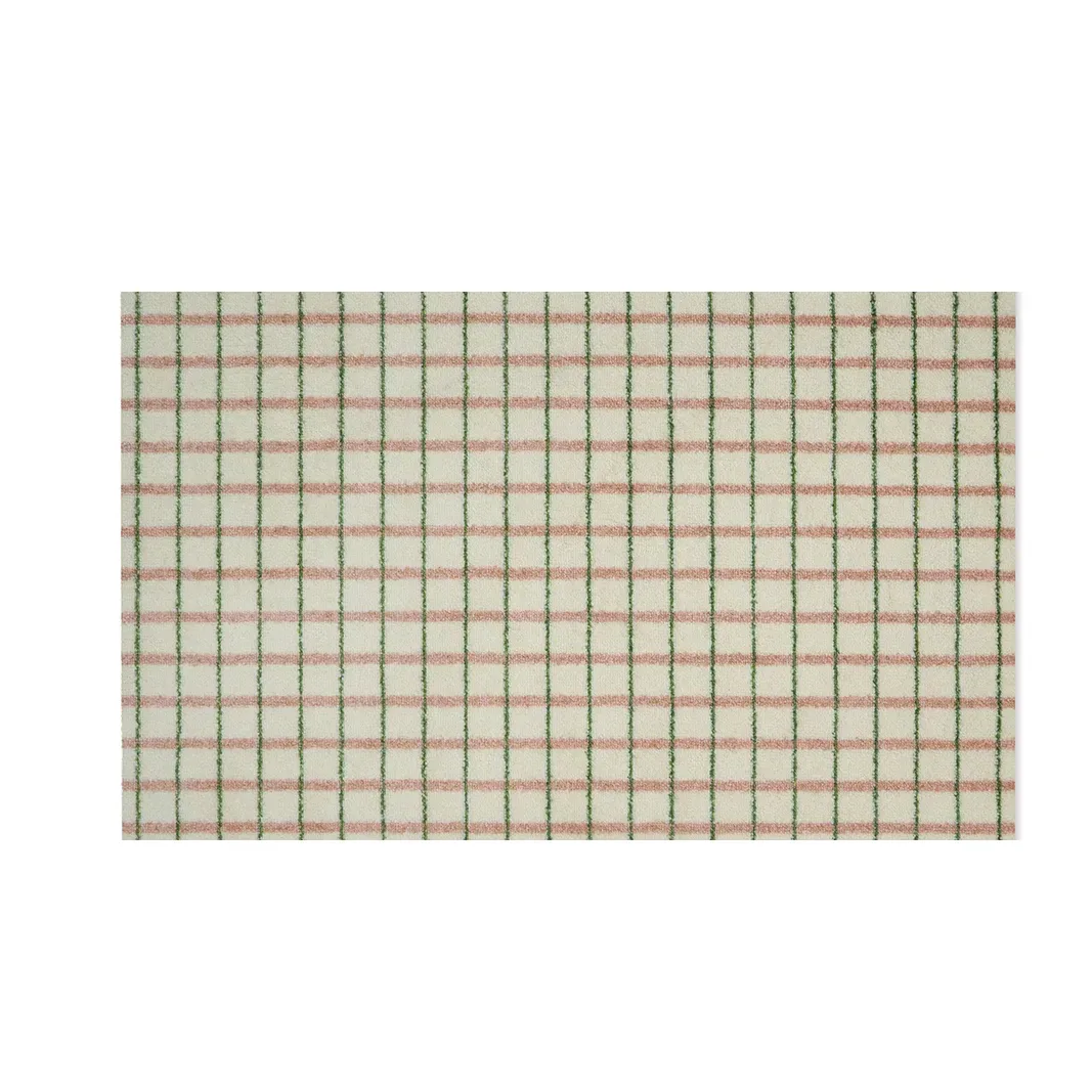 Heymat Grid dörrmatta Lime Candycane, 85x115 cm
