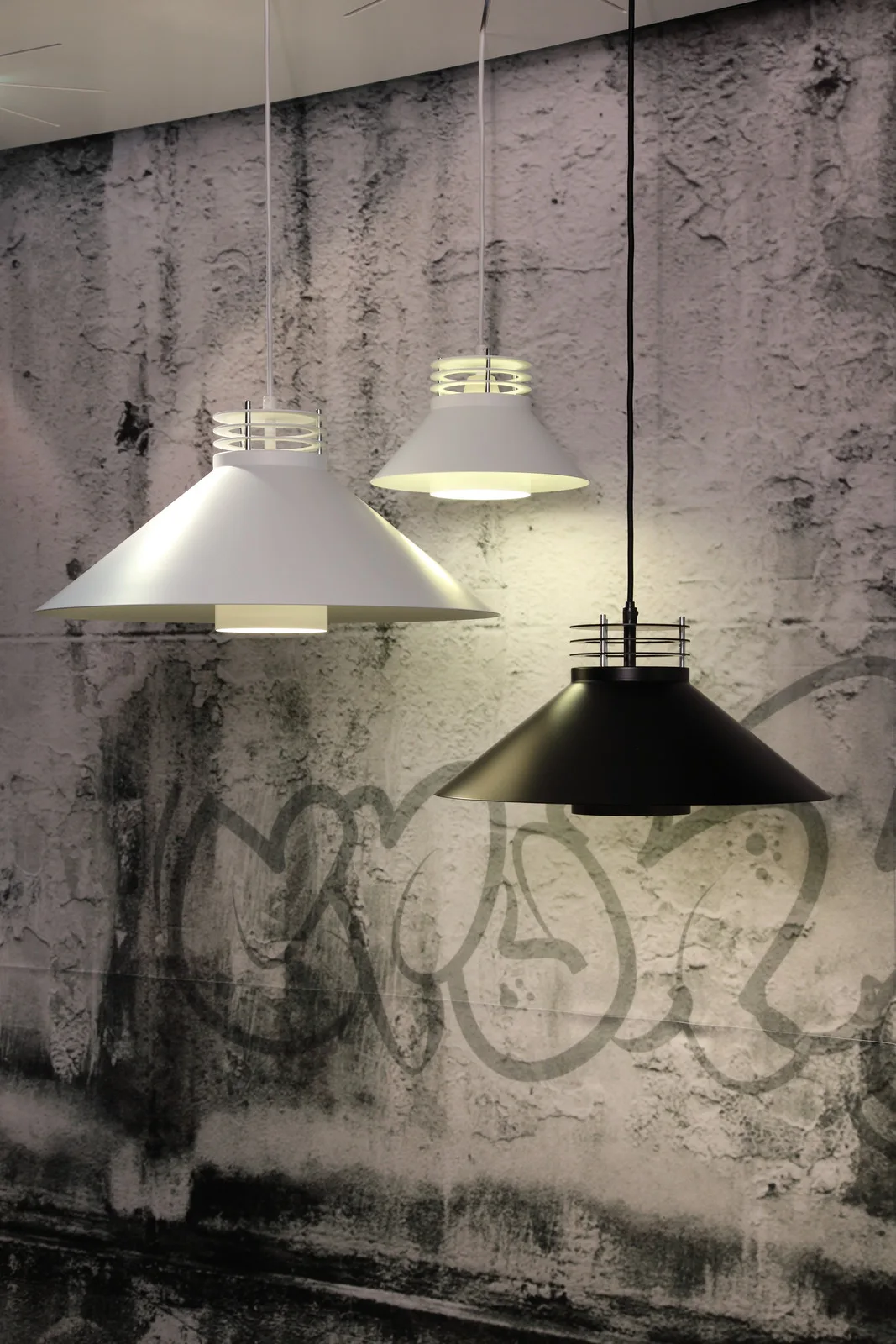 Basic Pendelleuchte Weiß Ø260 - Cph Lighting - Wohnzimmer - Aluminium