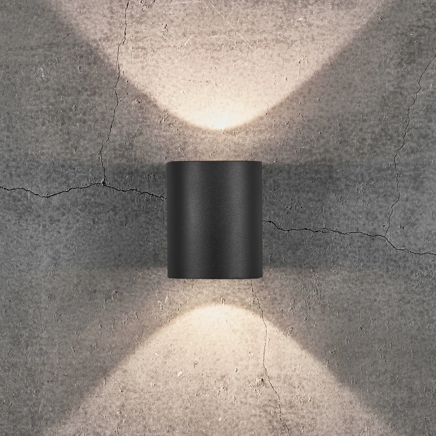 Canto 2 Wandleuchte Seaside Black - Nordlux - Modern - Metall - Mehrflammig