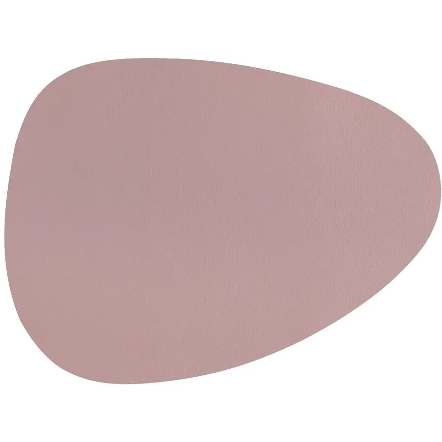 ZICZAC Tischset Togo Rosa Kunstleder 43 x 32 cm