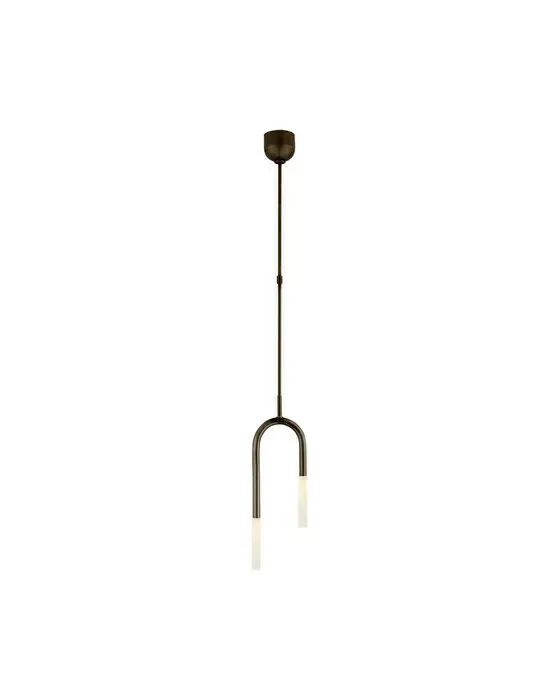 Rousseau Asymmetric Pendant Bronze Small