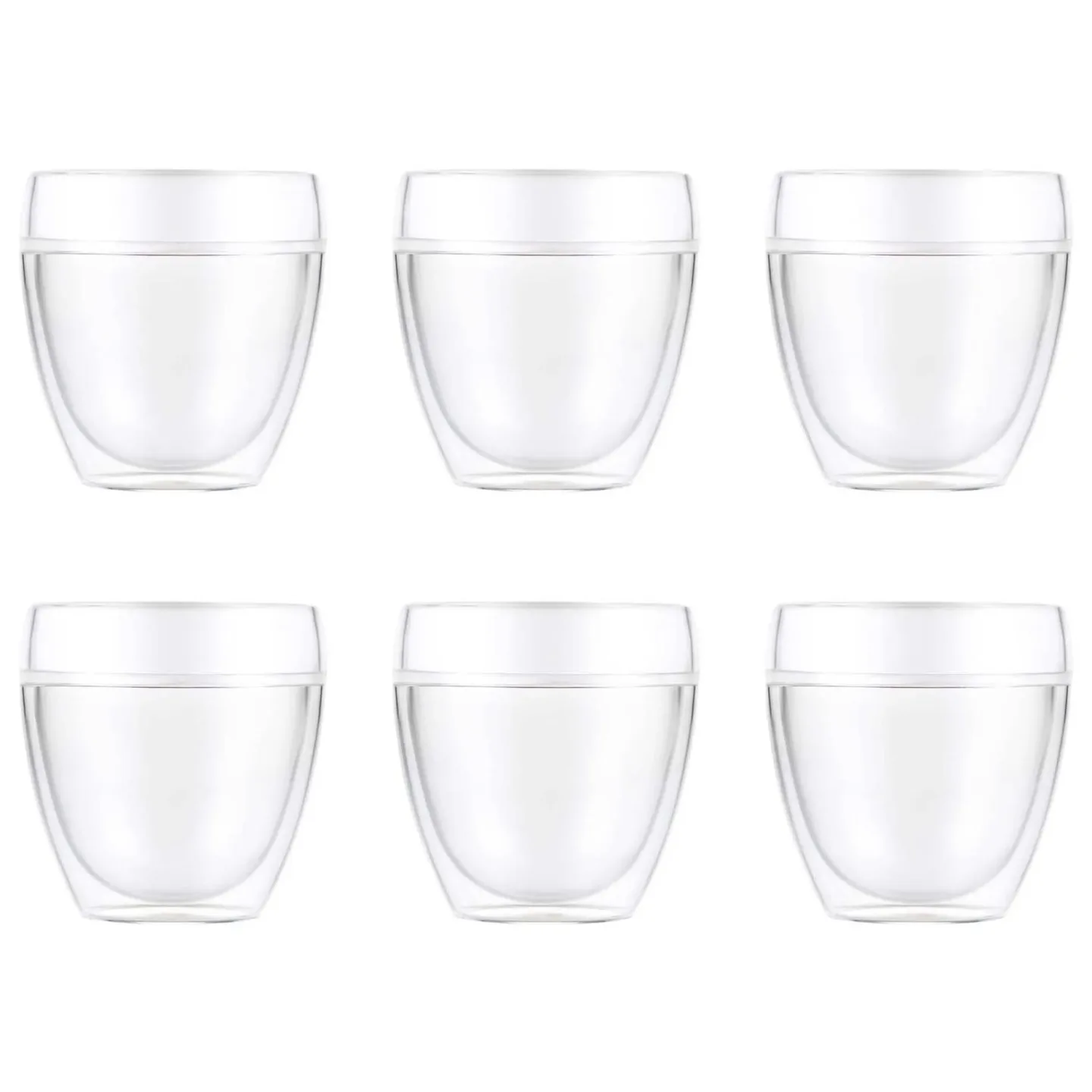 Bodum Pavina Outdoor dubbelväggigt plastglas 6-pack 25 cl