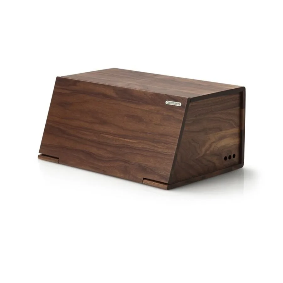 Brotkasten Continenta Walnuss B 40 T 26 cm - Material: Nussbaum