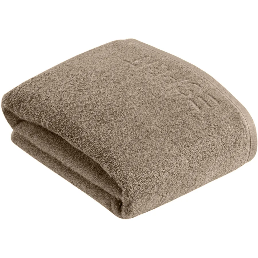 Esprit Badetuch Modern Solid mocca Baumwolle