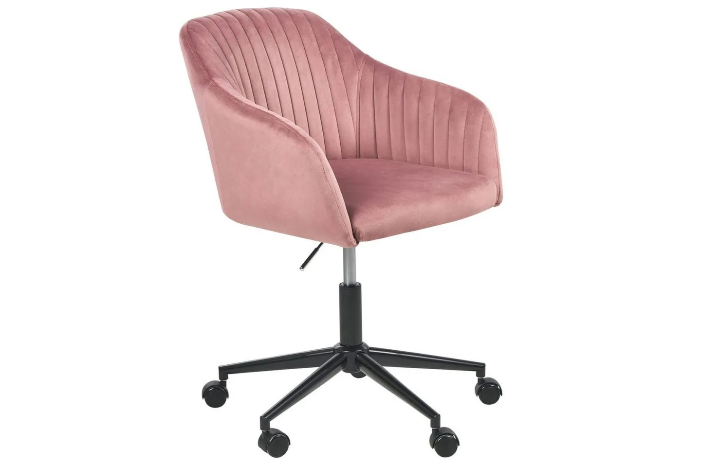 Kontorsstol Venice Rosa/Svart - Rosa/Svart