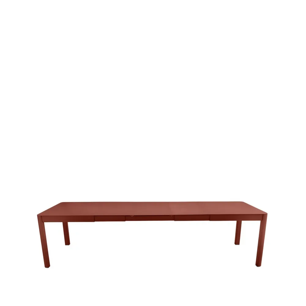 Fermob Ribambelle XL bord Red ochre (röd), 3 utdragsskivor
