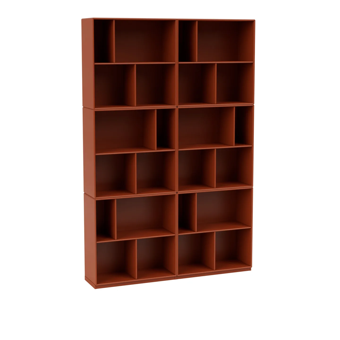 Montana - Read Spacious Bookshelf, Plinth H3 cm - Nordic - Hyllor - Peter J. Lassen - Grå