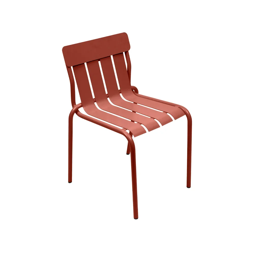 Fermob Stripe stol Red ochre (röd)