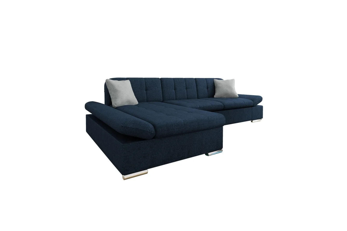 Vananda Soffa med Divan 3-sits - Marinblå