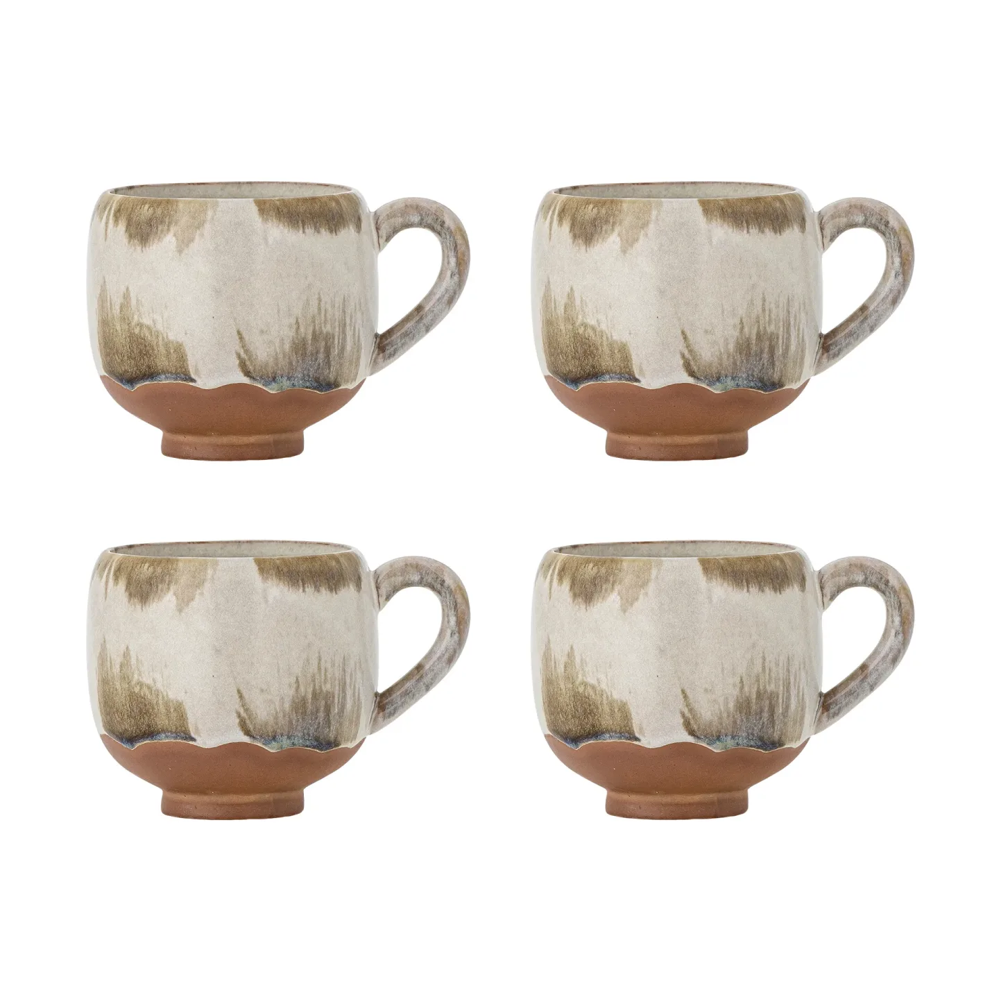 Bloomingville Jade Tasse 4-teilig Natur