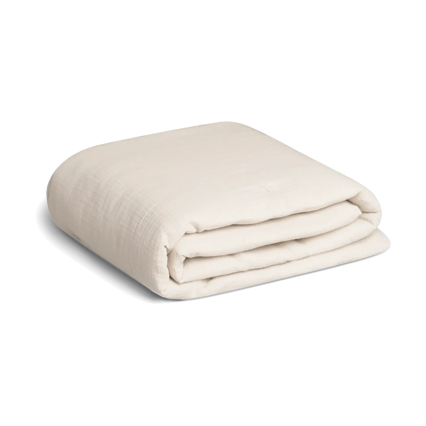 Garbo&Friends Eggshell Muslin vadderad filt 100x140 cm