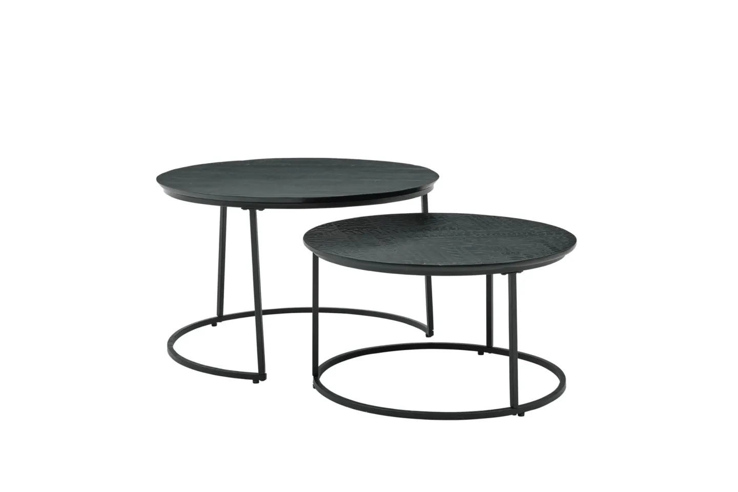 Gutmann Couchtisch Set 1-2 rund No. 2001 | Schubiger Möbel