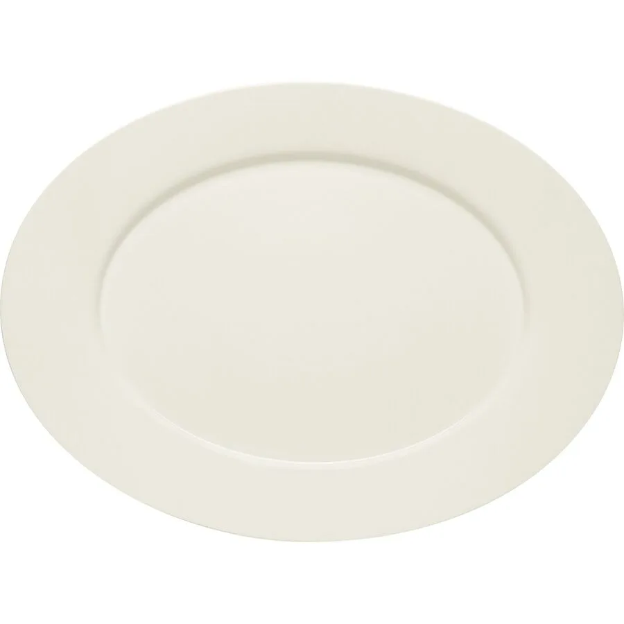 BAUSCHER Teller oval Purity weiss Porzellan Oval B 33 cm