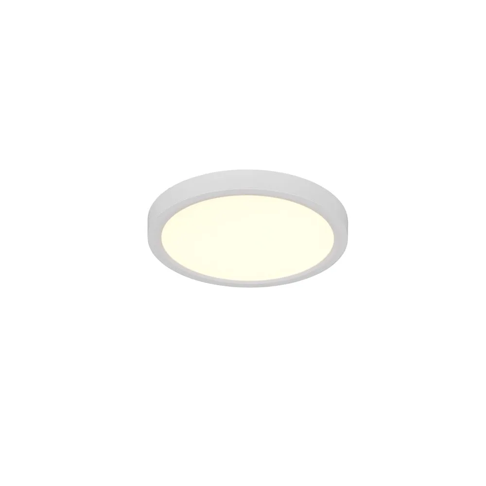 Taklampa TRIO Draco - 23 cm, Mattvit