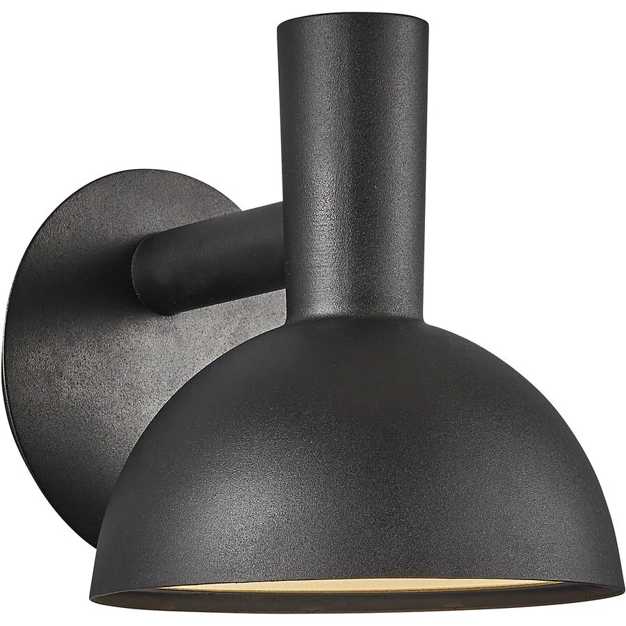 NORDLUX Wandlampe aussen Arki Schwarz Metall 20 cm 20 cm