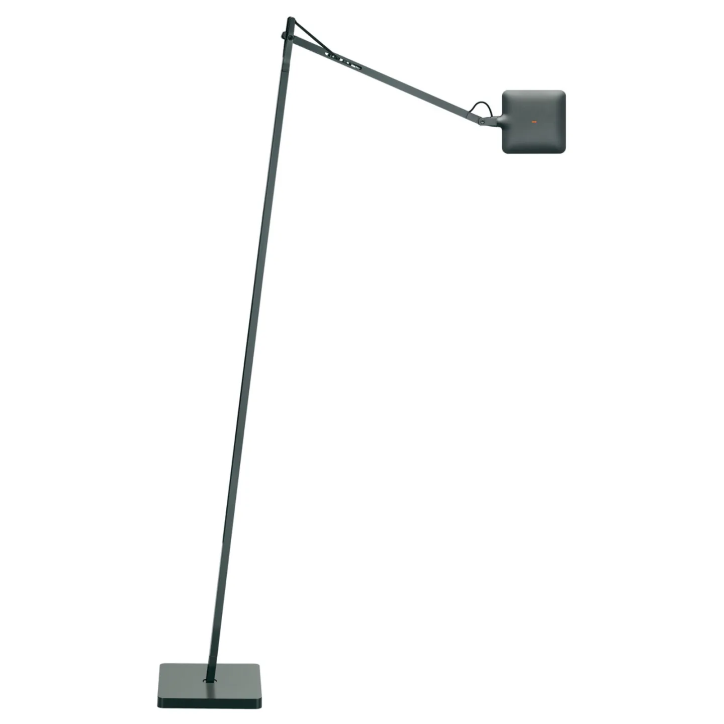 Kelvin LED F Stehleuchte Anthrazit - Flos - Wohnzimmer - Design - Metall - Einflammig