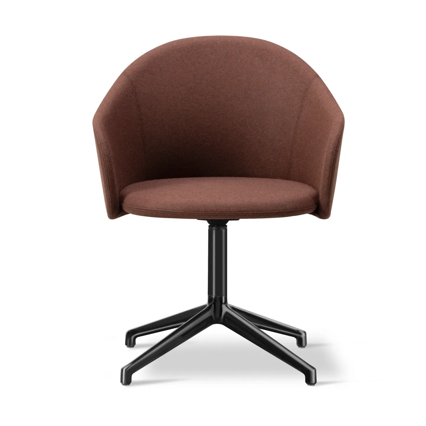Fredericia Furniture Gomo Armchair kontorsstol swivel base 4-star Blazer CUZ4D-black